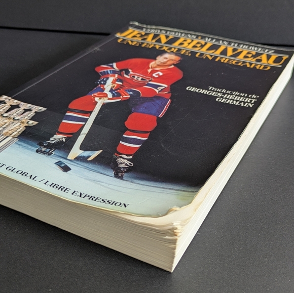 Jean Beliveau French Language Used Book Paperback NHL Hockey Sports - Picture 6 of 14